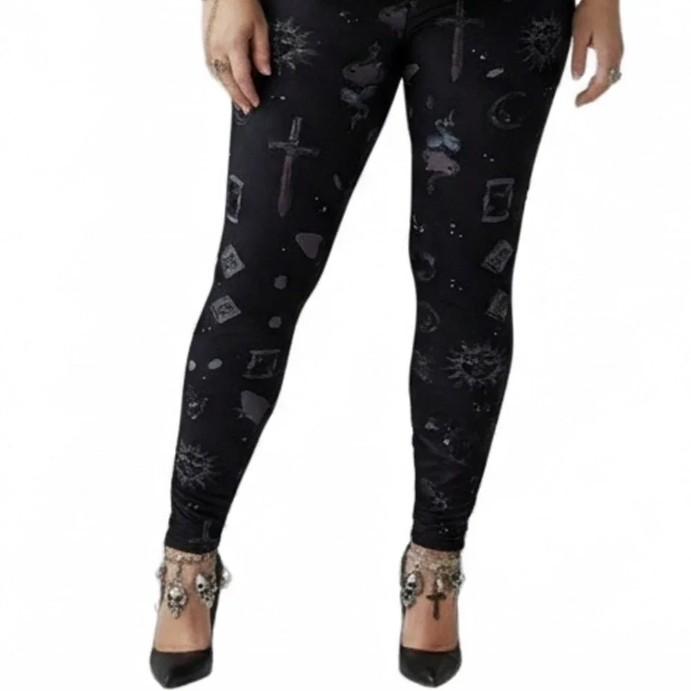 TORRID‎ Celestial Mystic Graphic Full-Length Leggings w/Pockets NWT Size 5X